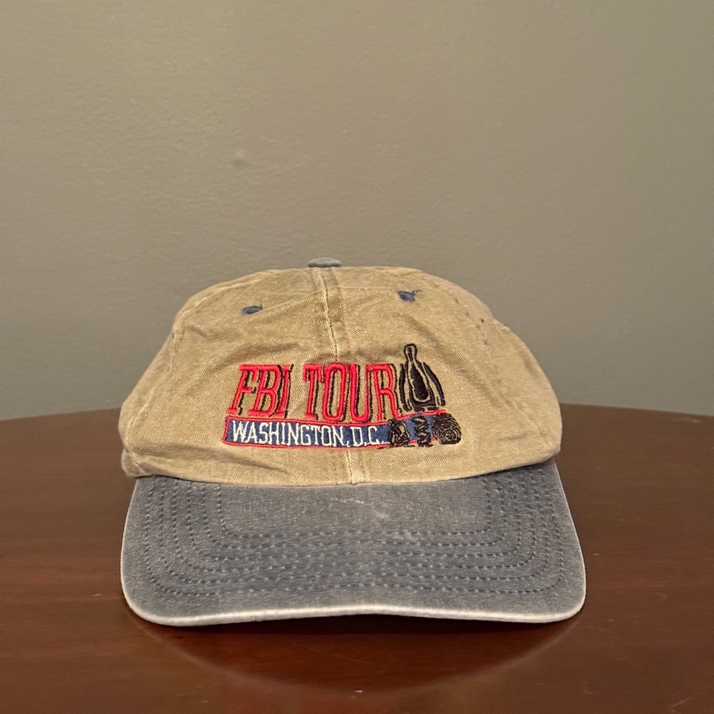 Vintage FBI Tour Washington D.C. Cap